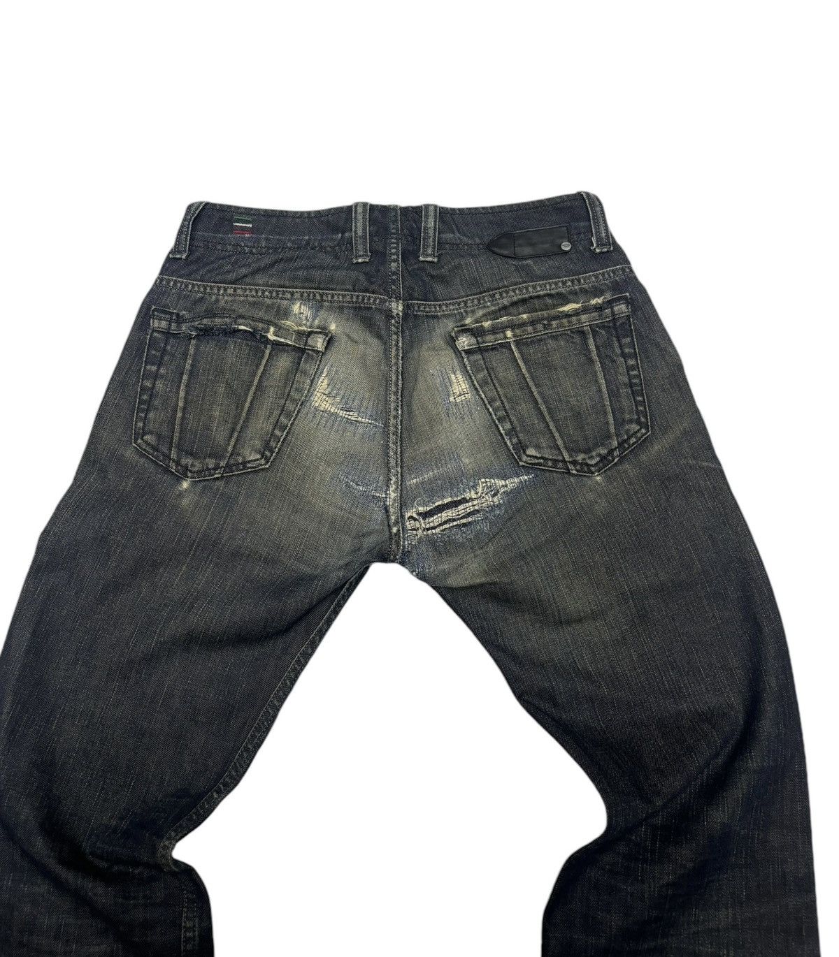 Diesel Vintage Diesel Distressed Repaired Denim Jeans Size US 30 / EU 46 - 9 Thumbnail