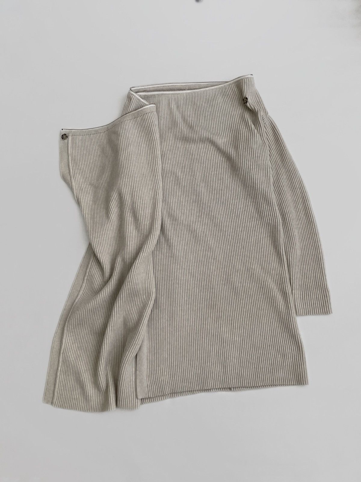 Yves Salomon Yves Salomon wool/cashmere zip sweater/dress Size S / US 4 / IT 40 - 2 Thumbnail