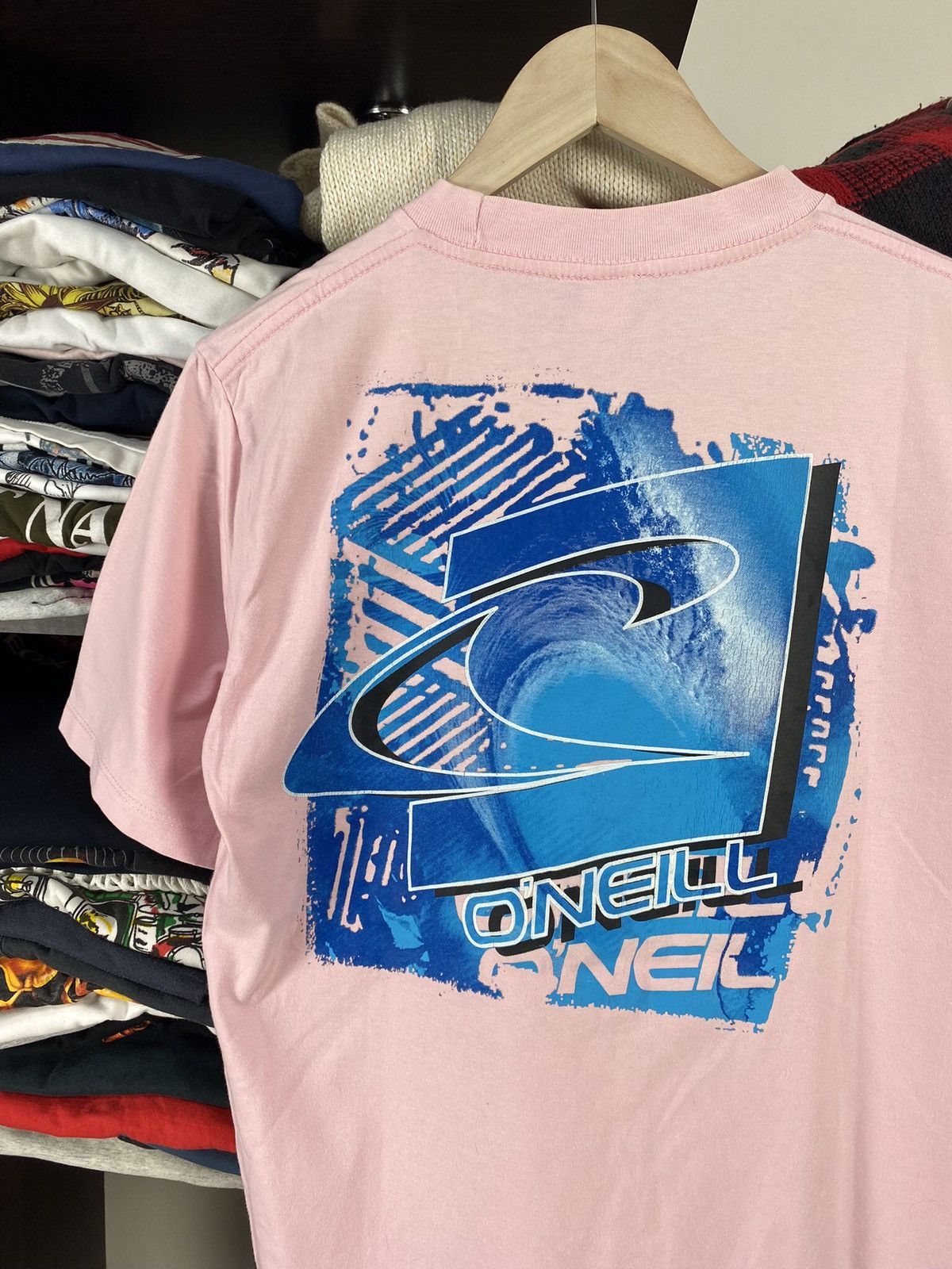 O'Neill × Vintage 90s O’neill Big Logo Vintage Y2K Retro Tee T-Shirt Size US L / EU 52-54 / 3 - 4 Thumbnail