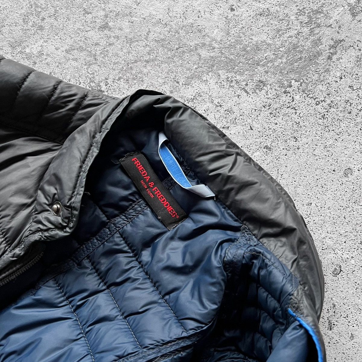 Designer × Other Frieda & Freddies New York Womens Gray Padded Quilted Jacket Size M / US 6-8 / IT 42-44 - 9 Thumbnail