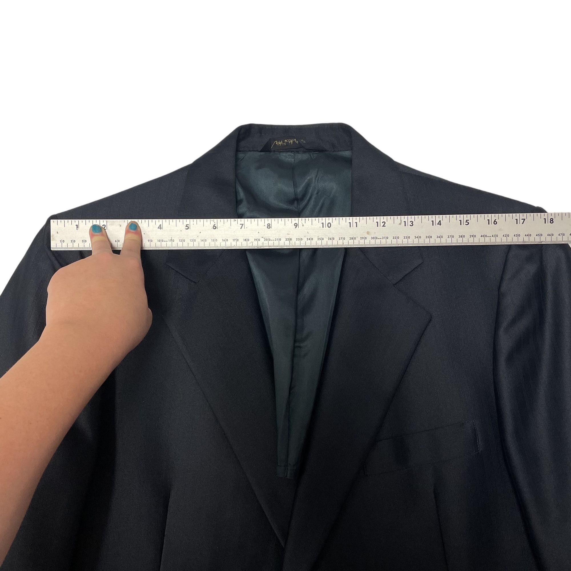 Other Vtg Walter Pyes MOD HOLLYWOOD Sport Coat NAVY BLUE Jacket Size 38R - 10 Thumbnail