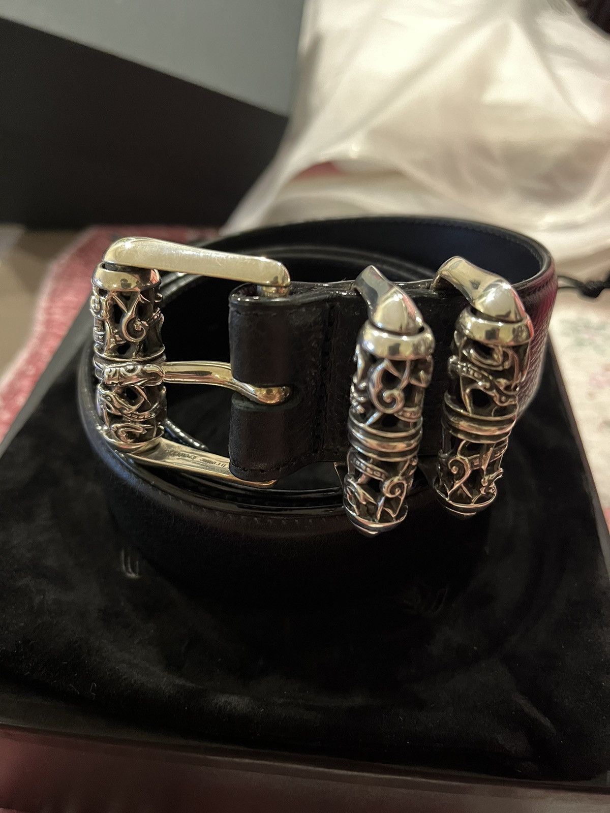 Chrome Hearts Chrome Hearts Celtic Roller Belt Size 34 - 2 Thumbnail