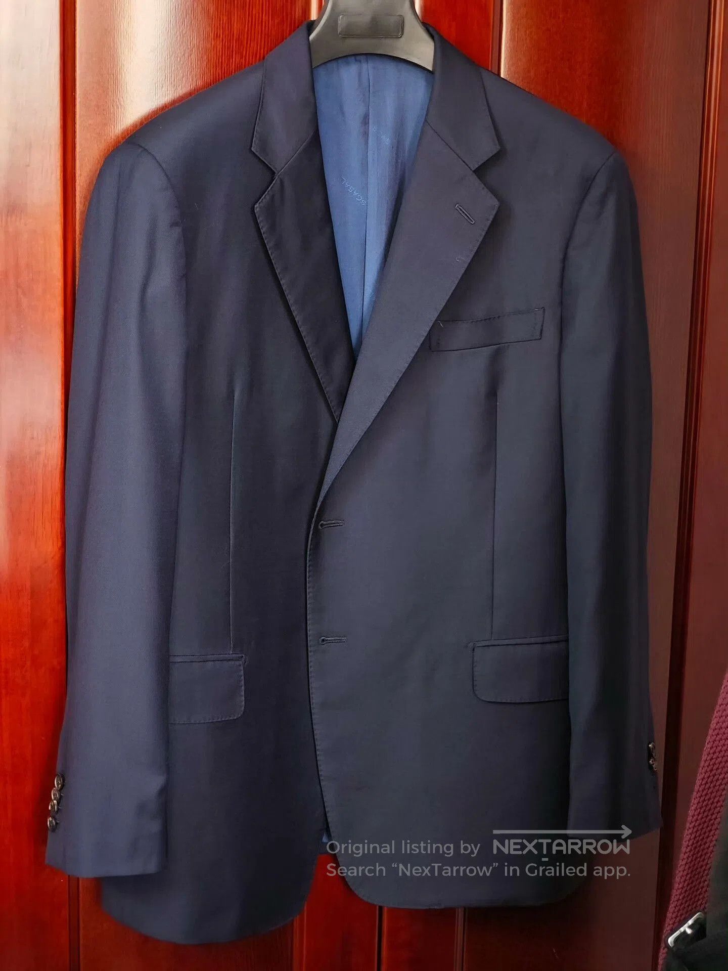 SCABAL Custom British Scabal Wool Suit. Size US L / EU 52-54 / 3 - 1 Thumbnail