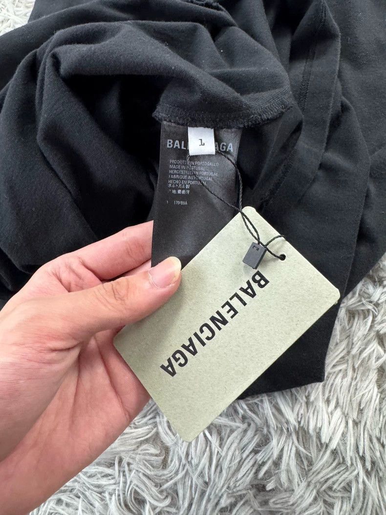 Balenciaga Balenciaga Scissors Distressed Long Sleeve Size US M / EU 48-50 / 2 - 8 Thumbnail