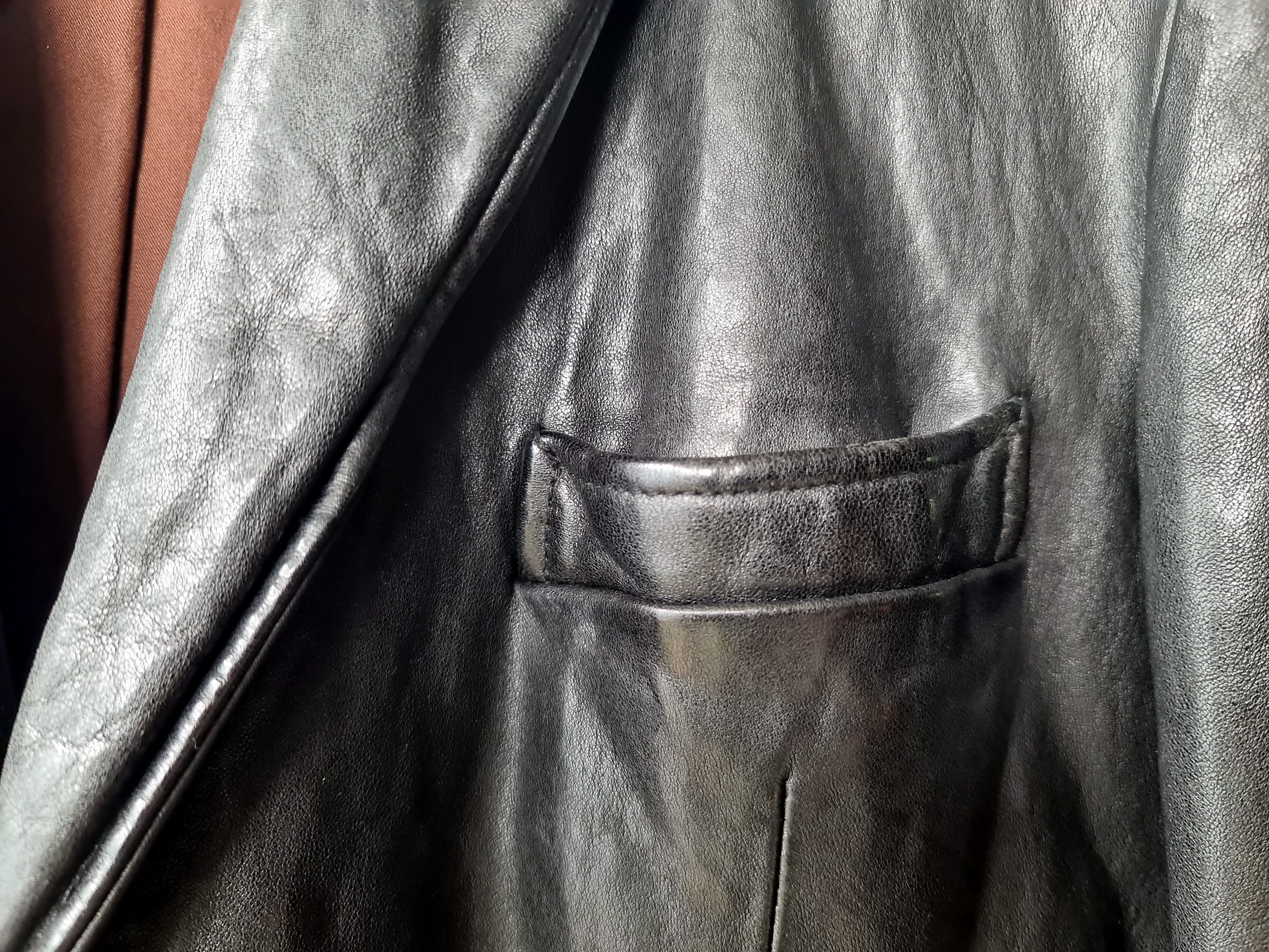 Italian Designers D&G Leather Jacket or Leather Blazer Size US L / EU 52-54 / 3 - 15 Thumbnail