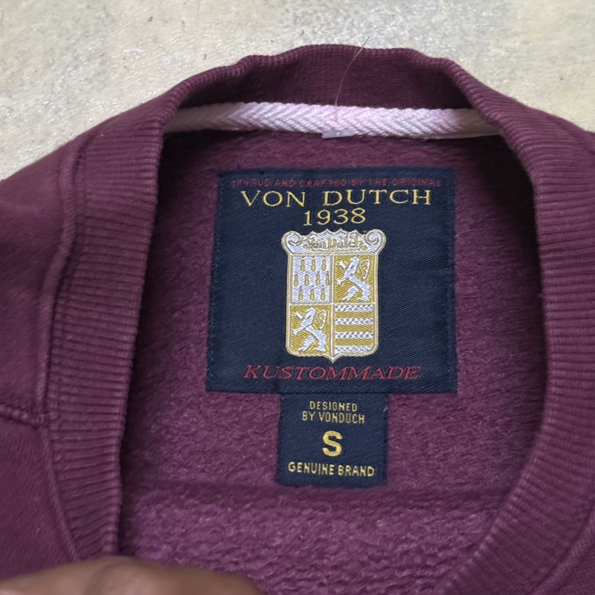 Von Dutch Von Dutch big Logo Sweatshirt Size US S / EU 44-46 / 1 - 6 Thumbnail