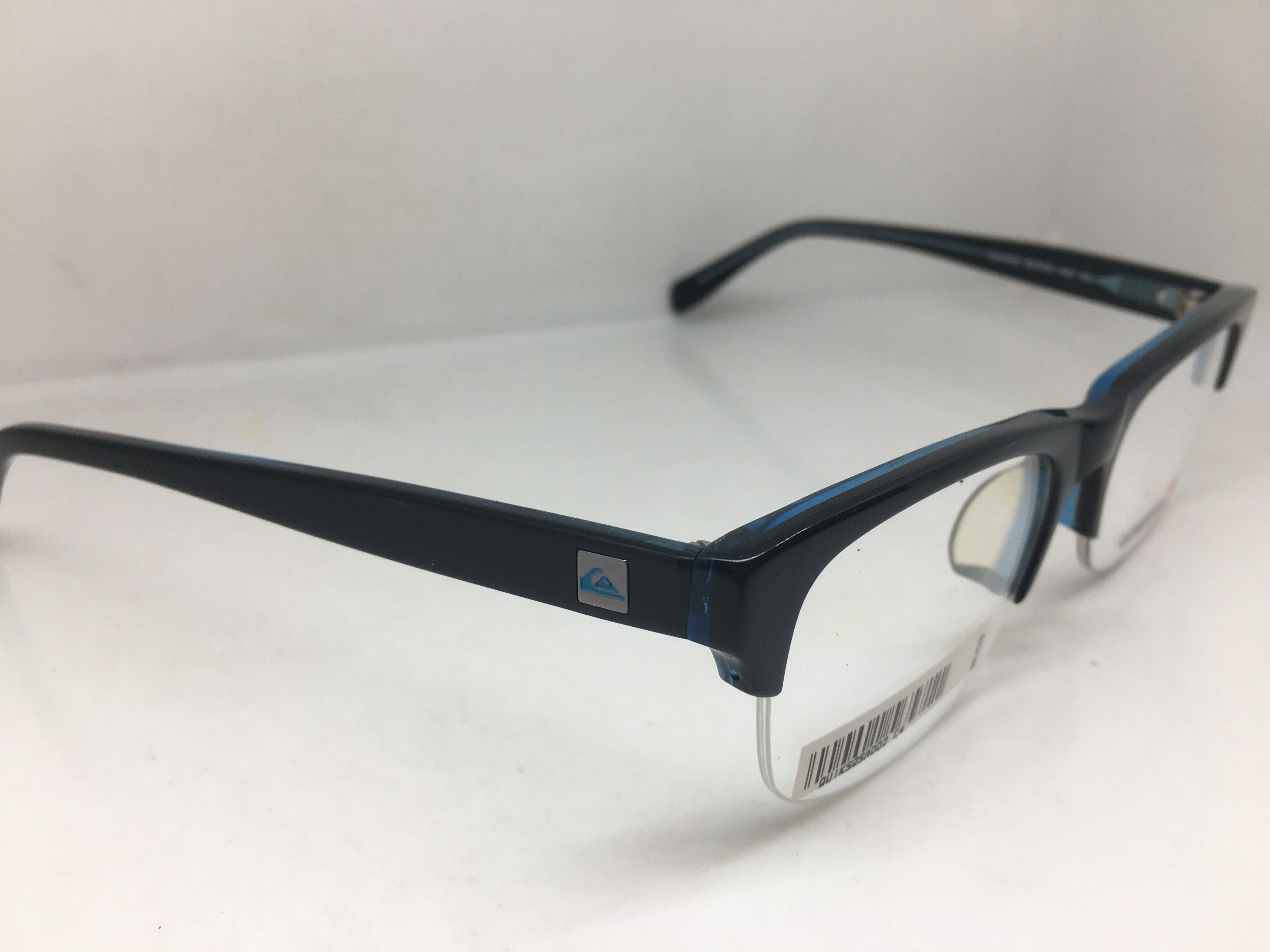 Other Quiksilver QS-A002 Malcolm X Black Blue Eyeglasses Frame Size ONE SIZE - 2 Thumbnail