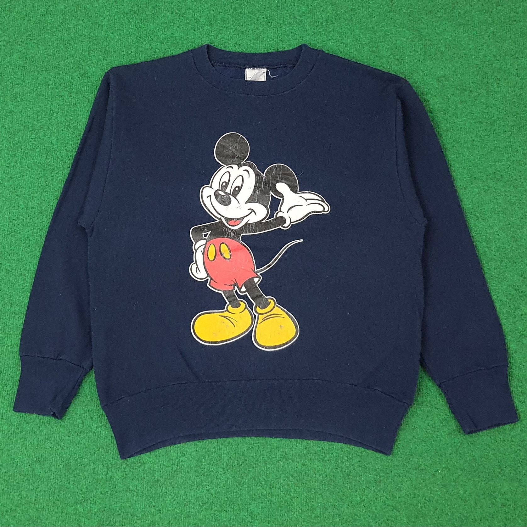 Mickey Mouse Vintage Disney Mickey Mouse Sweatshirt C255N20 Size US M / EU 48-50 / 2 - 1 Thumbnail