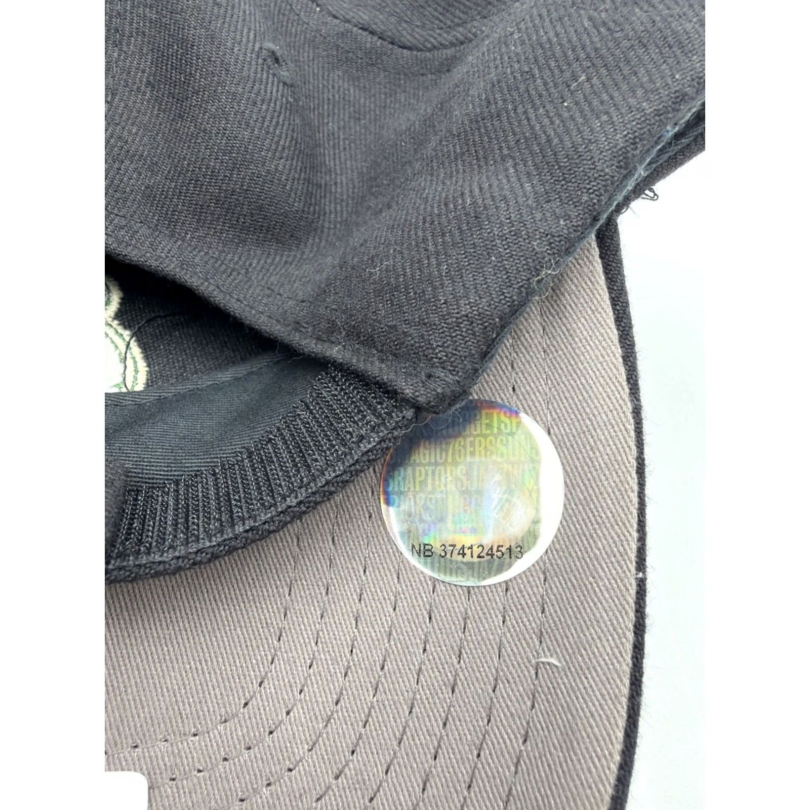 47 47 Brand MVP Adjustable Hat Milwaukee Bucks Black Structured Cap Mens One Size Black Baseball Cap Adjustable Bucks Fans Size ONE SIZE - 5 Thumbnail