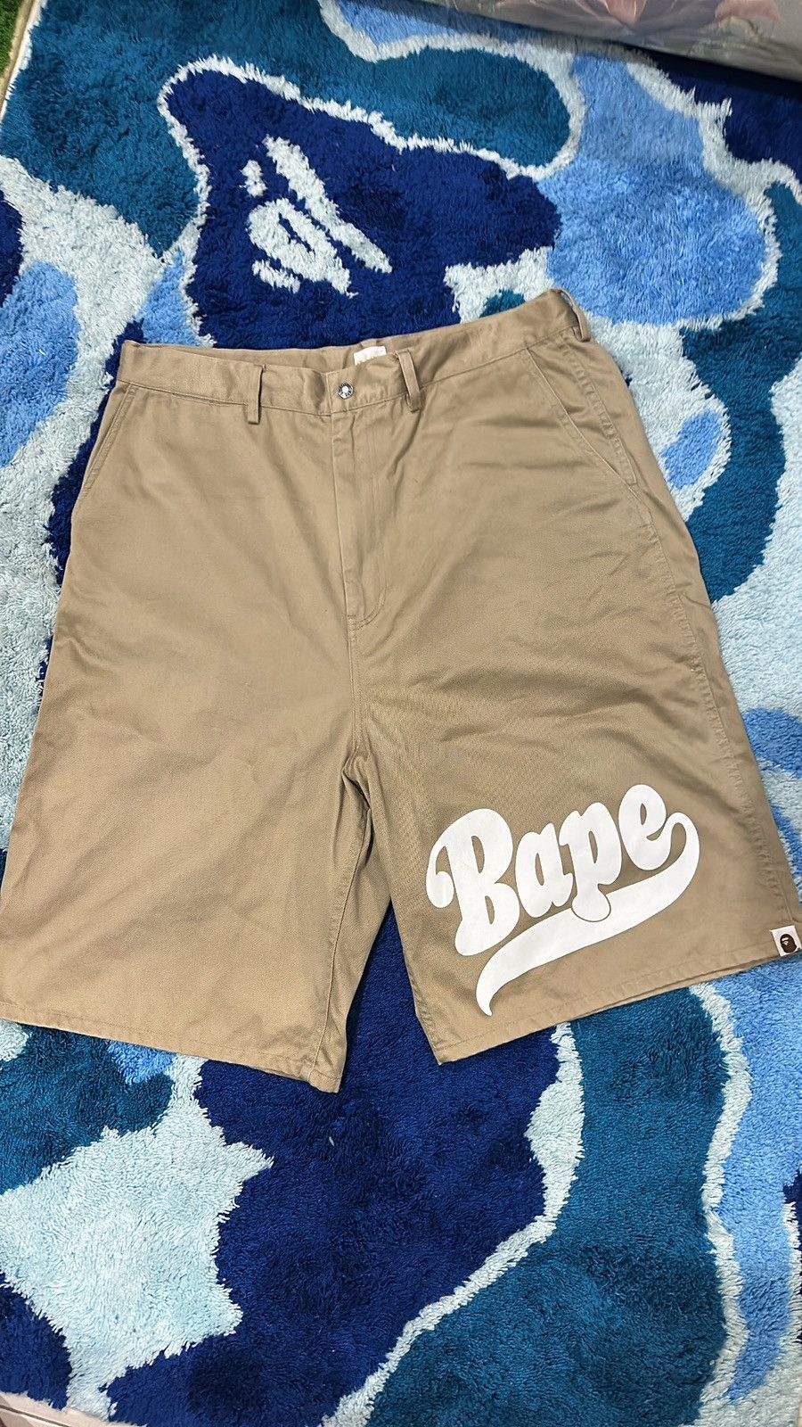 Bape Bape three quarter pants baggy Size US 37 - 1 Thumbnail