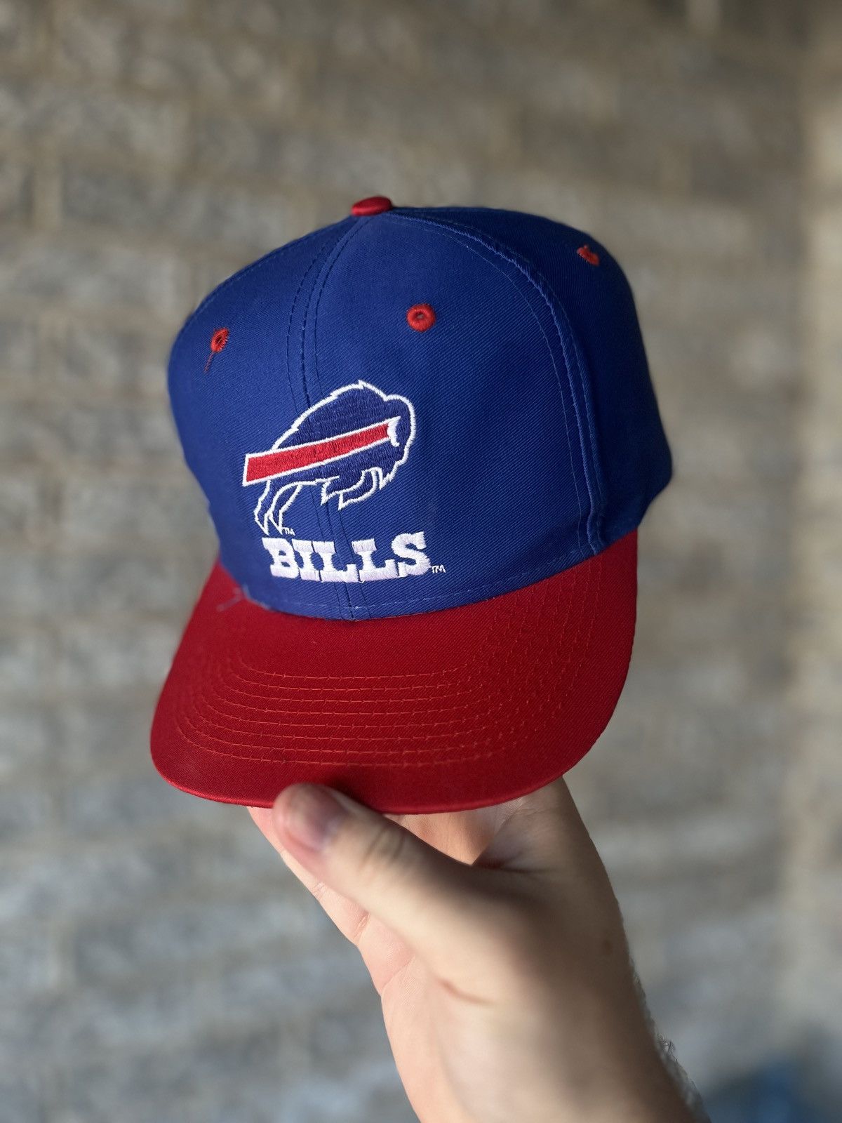 Sports Specialties × Vintage Vintage NFL 90’s Buffalo Bills SnapBack Hat Size ONE SIZE - 1 Thumbnail