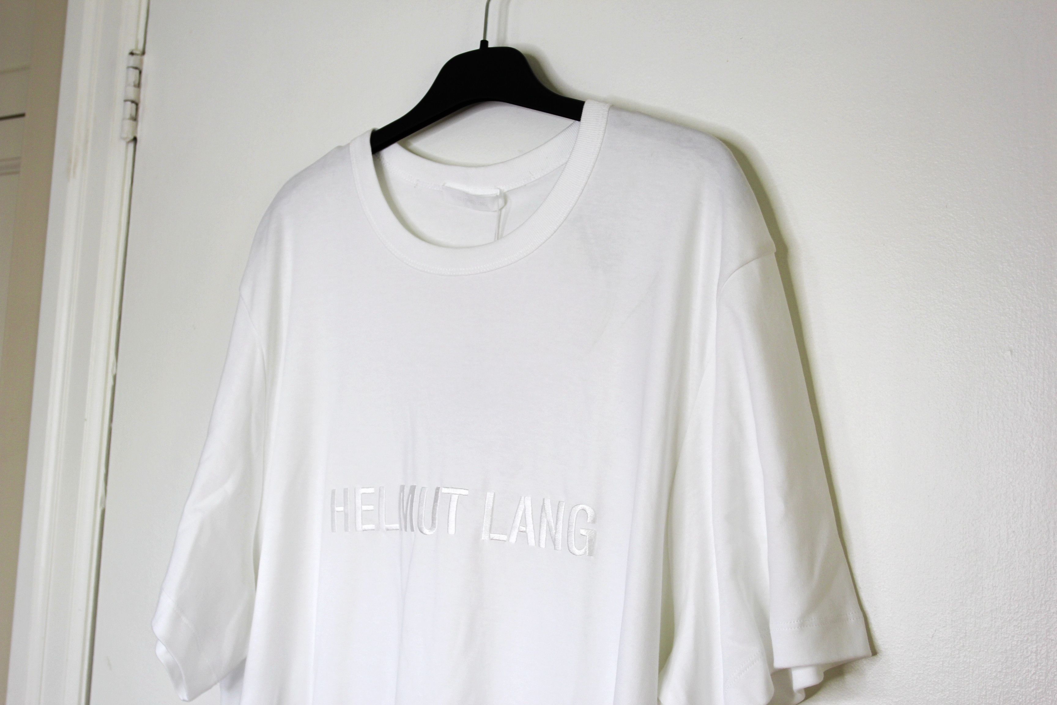 Helmut Lang BNWT SS25 HELMUT LANG LOGO OV TEE TSHIRT XL Size US XL / EU 56 / 4 - 4 Thumbnail