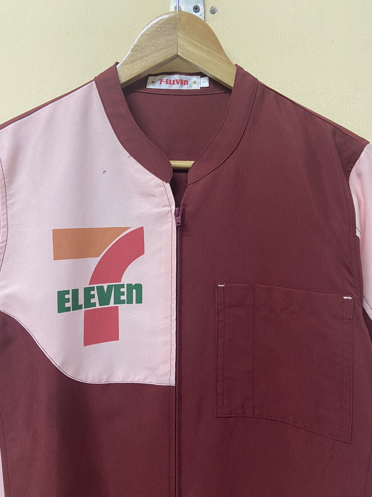 Japanese Brand × Vintage Vintage 7Eleven Uniform Zipper Short/Long Shirt Size US M / EU 48-50 / 2 - 5 Thumbnail