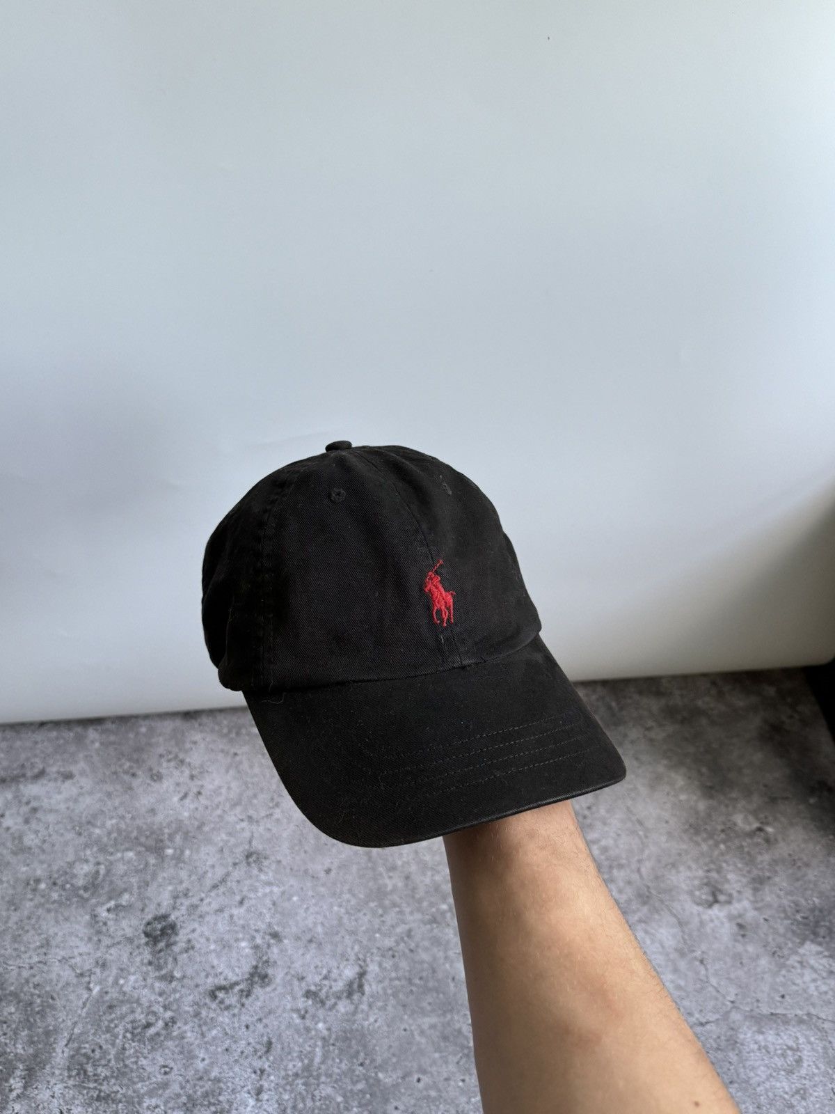 Polo Ralph Lauren × Vintage Vintage Polo Ralph Lauren distressed faded cap Size ONE SIZE - 2 Thumbnail