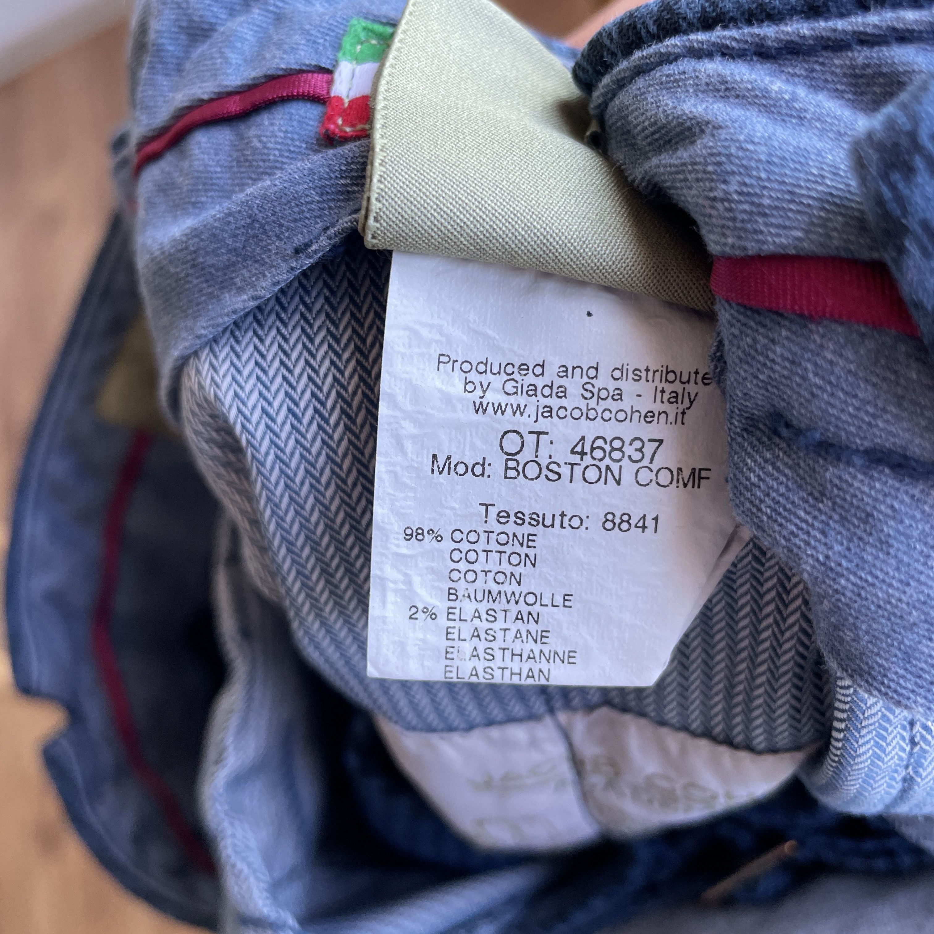 Jacob Cohen Jacob Cohen Academy Boston Comfort Check Trousers Size US 34 / EU 50 - 11 Thumbnail