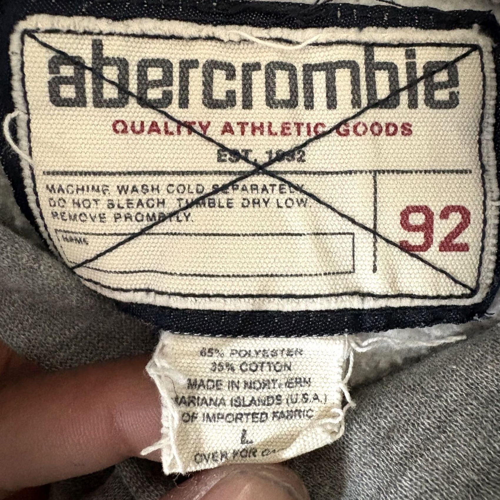 Vintage Abercrombie Fitch Hoodie Womens Small Gray Y2K Pullover 1892 Sweatshirt Size S / US 4 / IT 40 - 8 Thumbnail