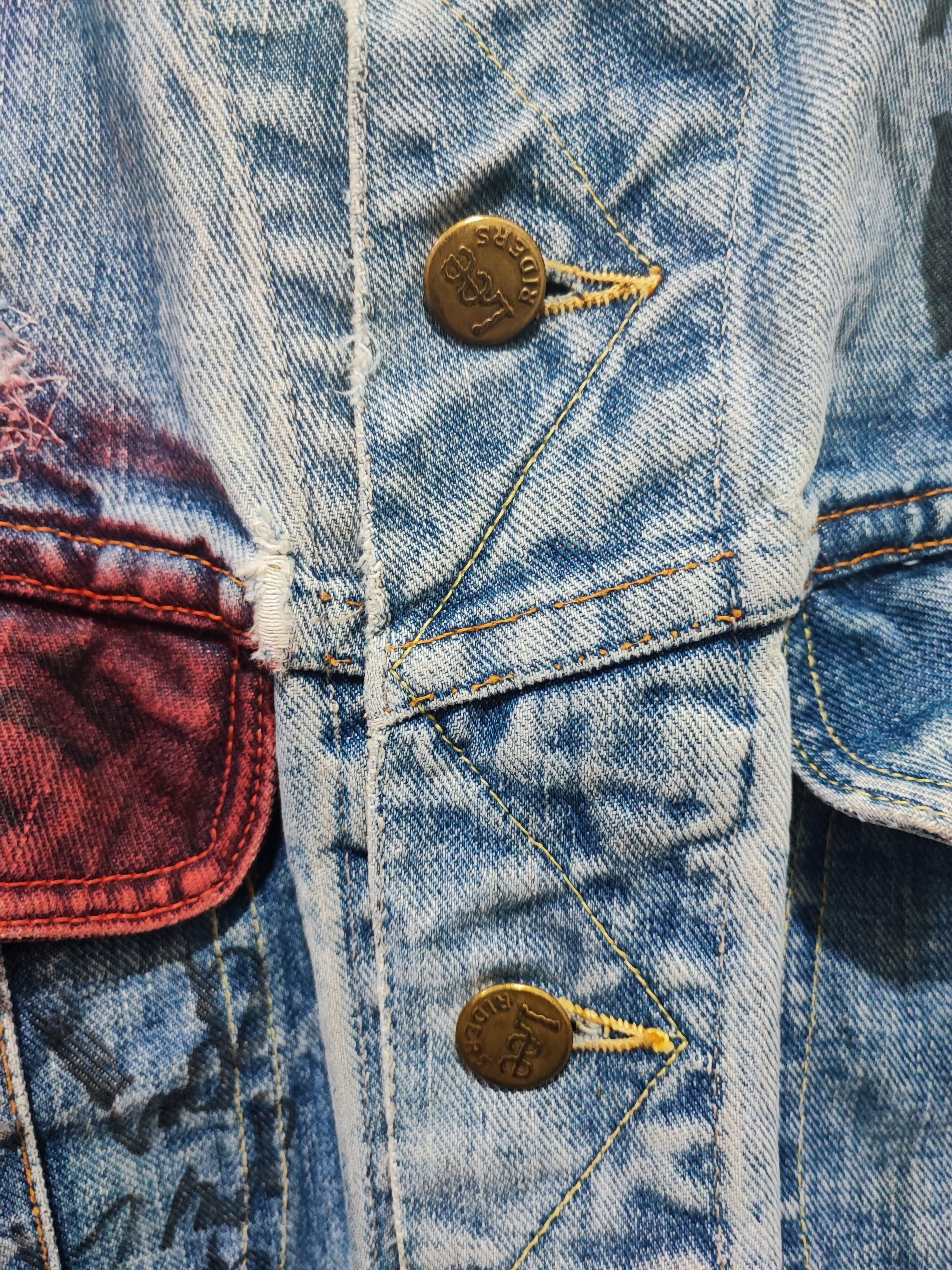 Lee True Vintage 60's Lee Denim Jacket Celebrities Style Size M / US 6-8 / IT 42-44 - 10 Thumbnail