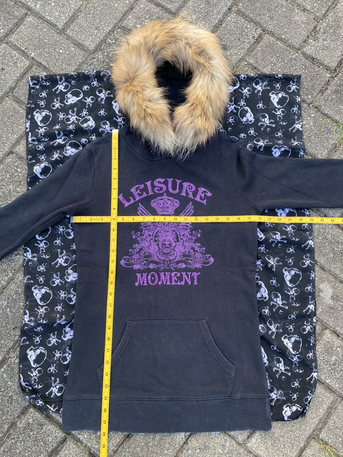 Japanese Brand Japanese Brand Fur Hoodie Poem Style Size M / US 6-8 / IT 42-44 - 18 Thumbnail