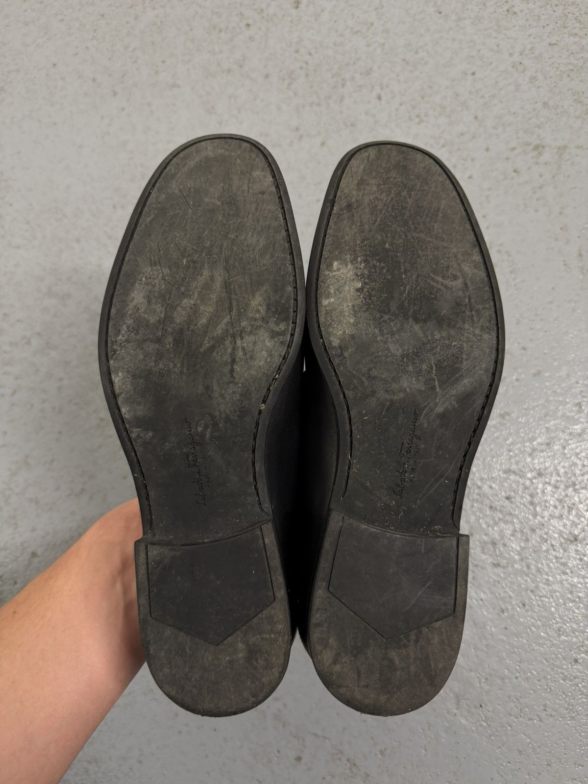Salvatore Ferragamo Vintage Salvatore Ferragamo Metal Buckle Leather Moccasins Size US 8 / EU 41 - 9 Thumbnail
