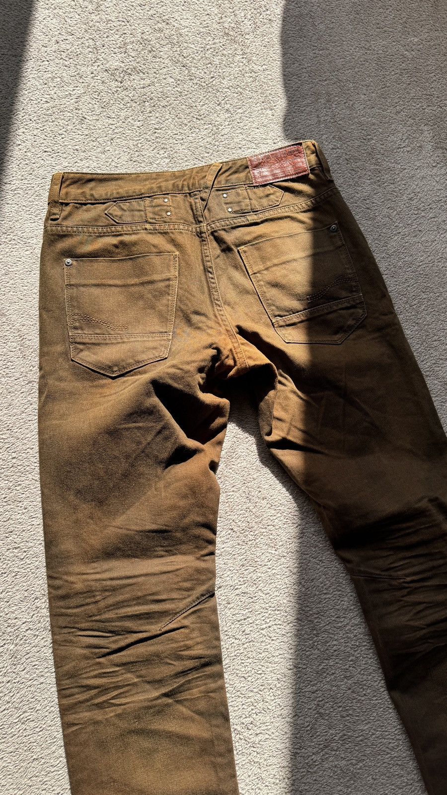 If Six Was Nine Vintage Y2K Loose Fit Jeans Punk Grunge Mudwash Faded Denim Size US 28 / EU 44 - 4 Thumbnail