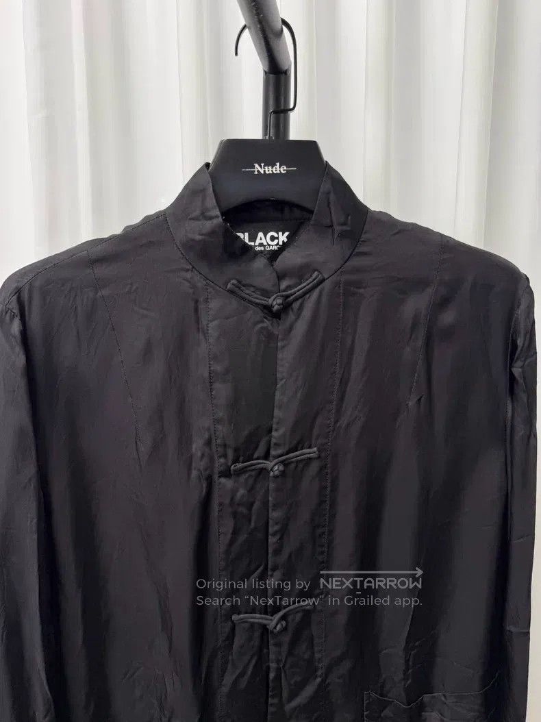 Comme des Garcons Comme Des Garcons Embroidered Snap Silk Jacket Size L / US 10 / IT 46 - 2 Thumbnail