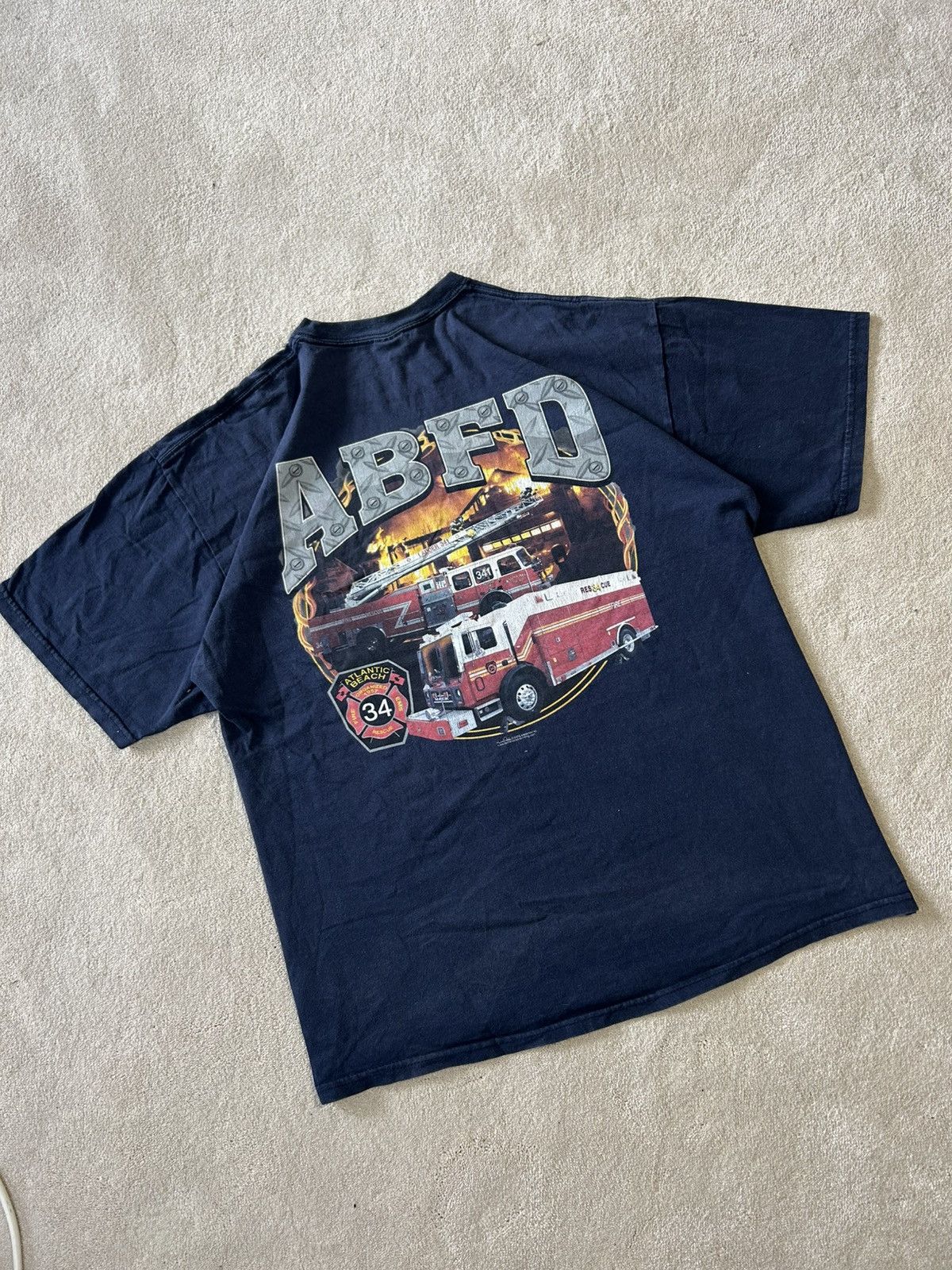 Vintage Vintage ABFD rare rap T-shirt Size US XL / EU 56 / 4 - 1 Thumbnail
