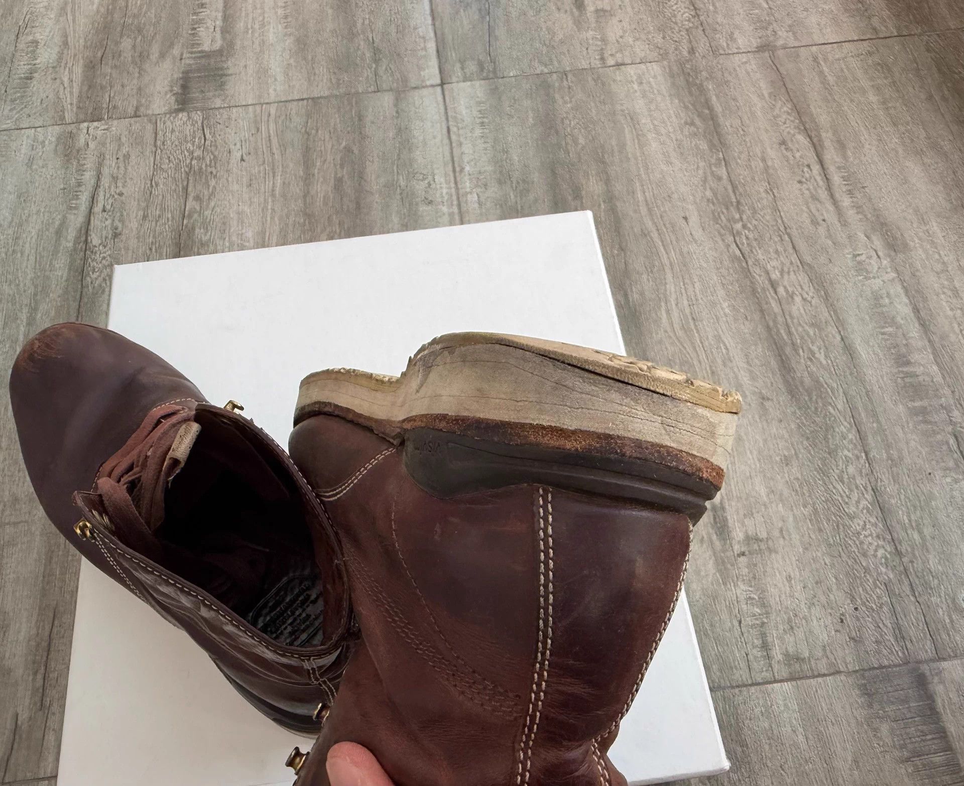 Visvim VISVIM VIRGIL BOOTS FOLK KNGR Kangaroo 18AW US8.5 2nd Blem Size US 8.5 / EU 41-42 - 7 Thumbnail