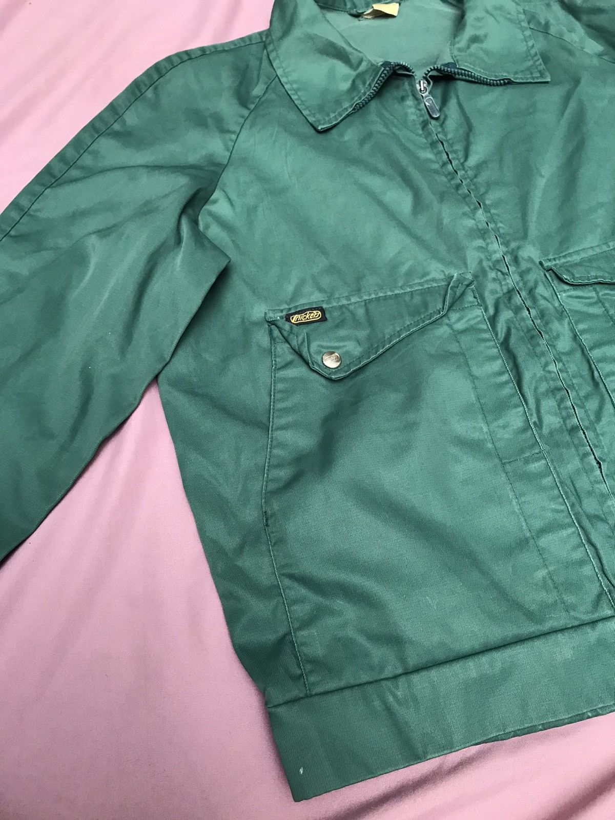 Other MADE IN IRELAND GREEN RAIN CHORE JACKET Size US M / EU 48-50 / 2 - 5 Thumbnail