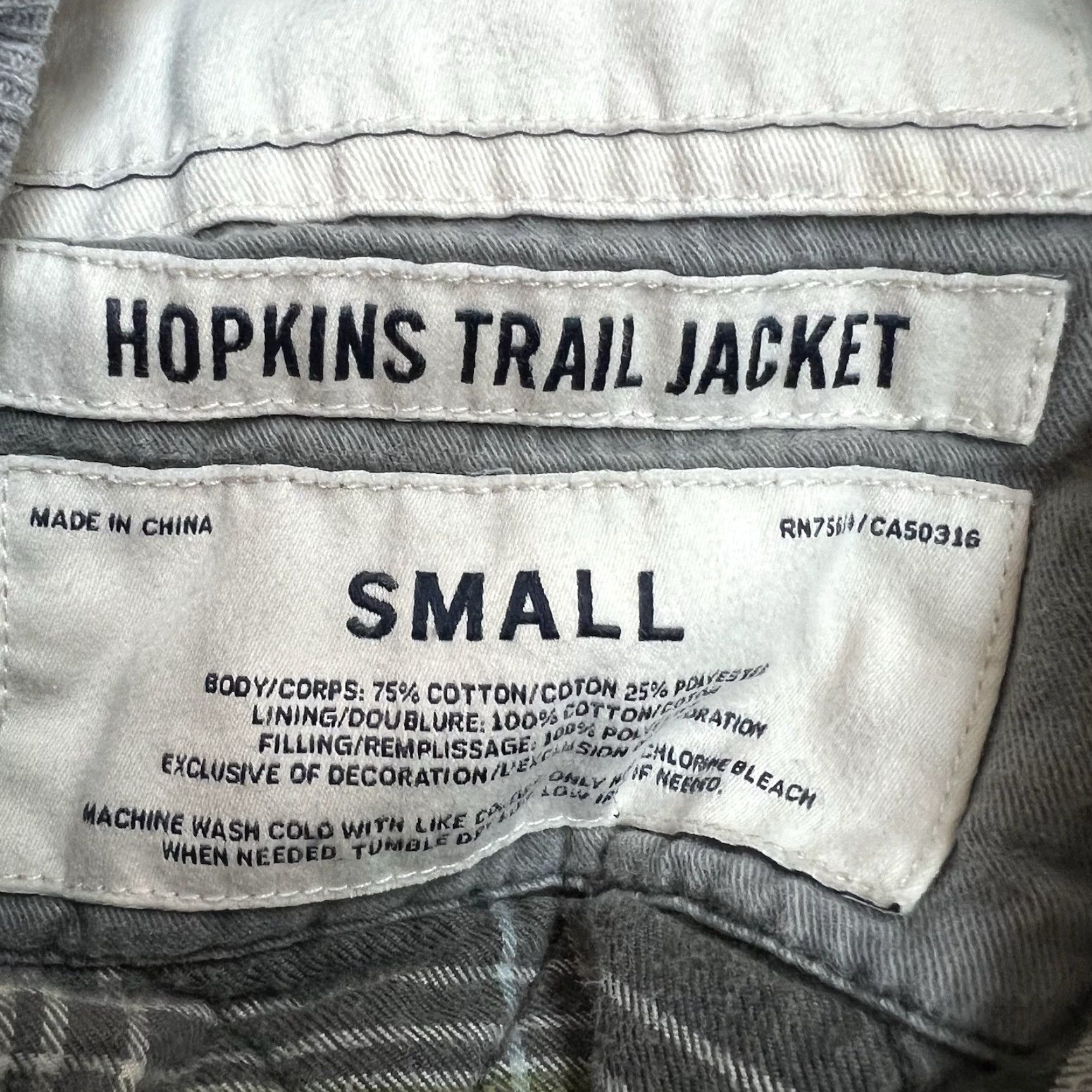 Abercrombie & Fitch Abercrombie & Fitch Hopkins Trail Jacket Women’s Jr Size S Gray Distressed Bomber Jacket Short Sleeve Hooded Zip Logo Size S / US 4 / IT 40 - 7 Thumbnail