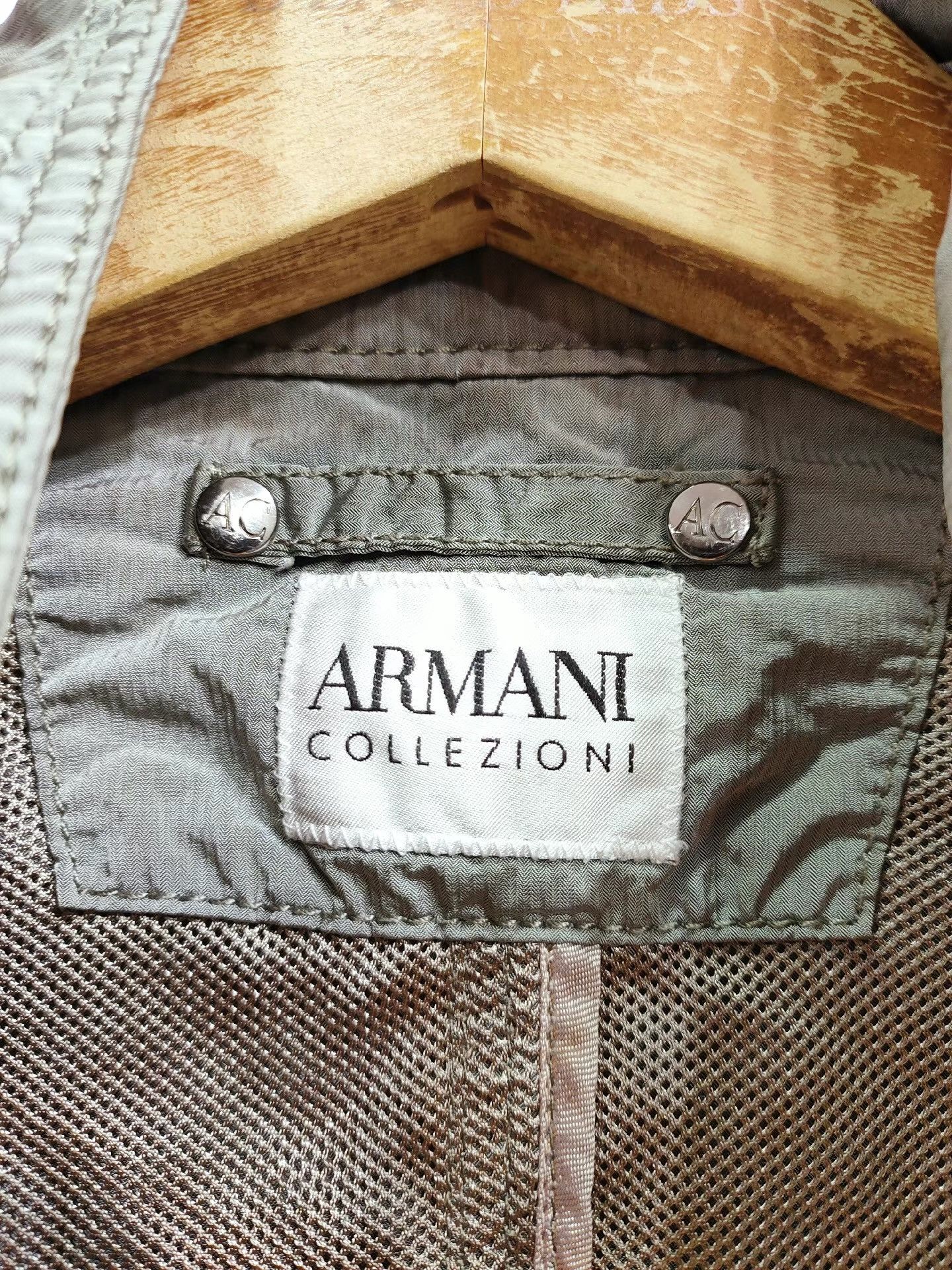 Armani Armani collezioni Men's Thin Jacket K29 Size US M / EU 48-50 / 2 - 4 Thumbnail