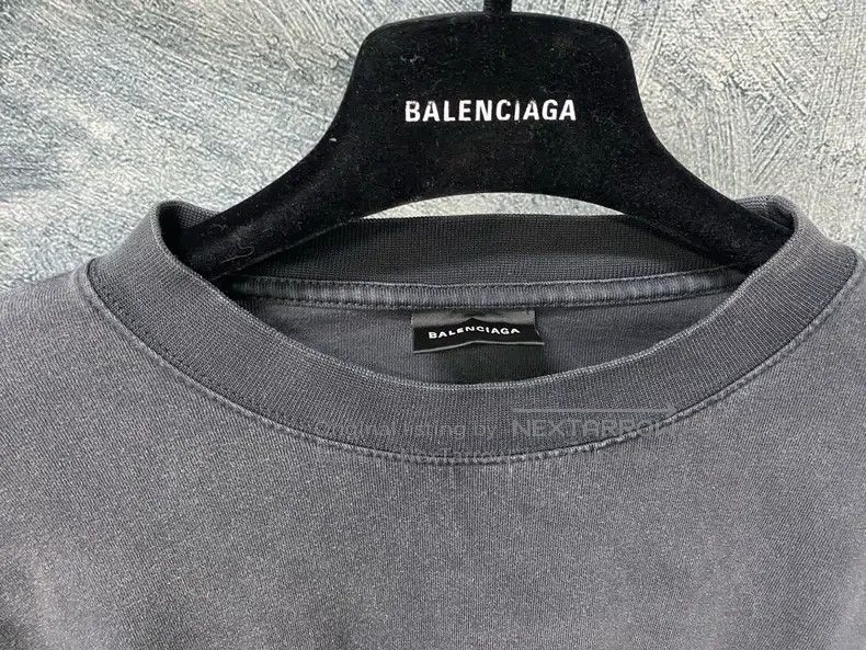 Balenciaga Balenciaga Letter Print Round Neck Short Sleeve T-Shirt Size US M / EU 48-50 / 2 - 3 Thumbnail