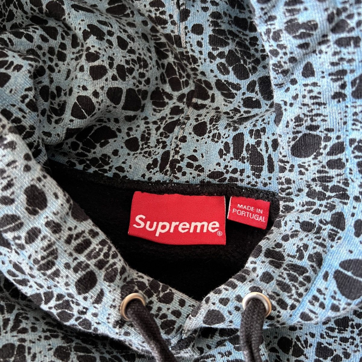 Supreme 🔥🔥 Supreme Marble Blue Hoodie Size US M / EU 48-50 / 2 - 7 Thumbnail