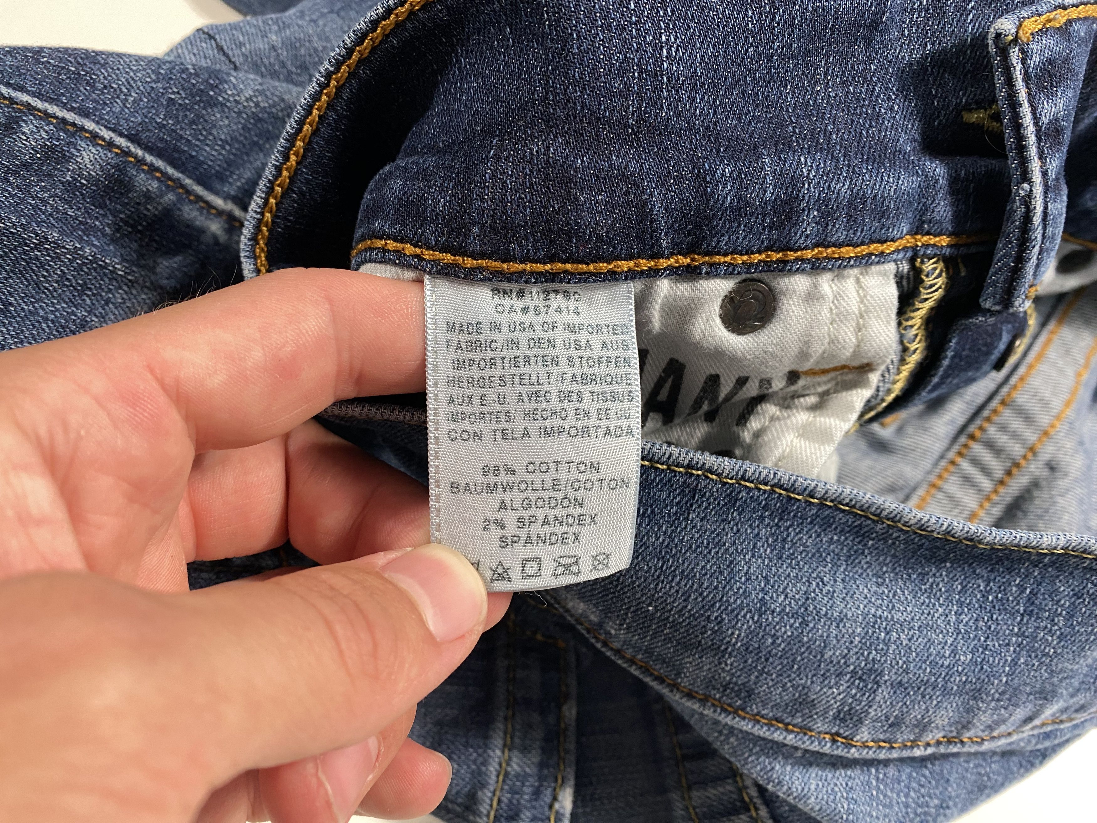 True Religion True Religion Rocco Relaxed Skinny Fit jeans 30x33.5 Size US 30 / EU 46 - 7 Thumbnail