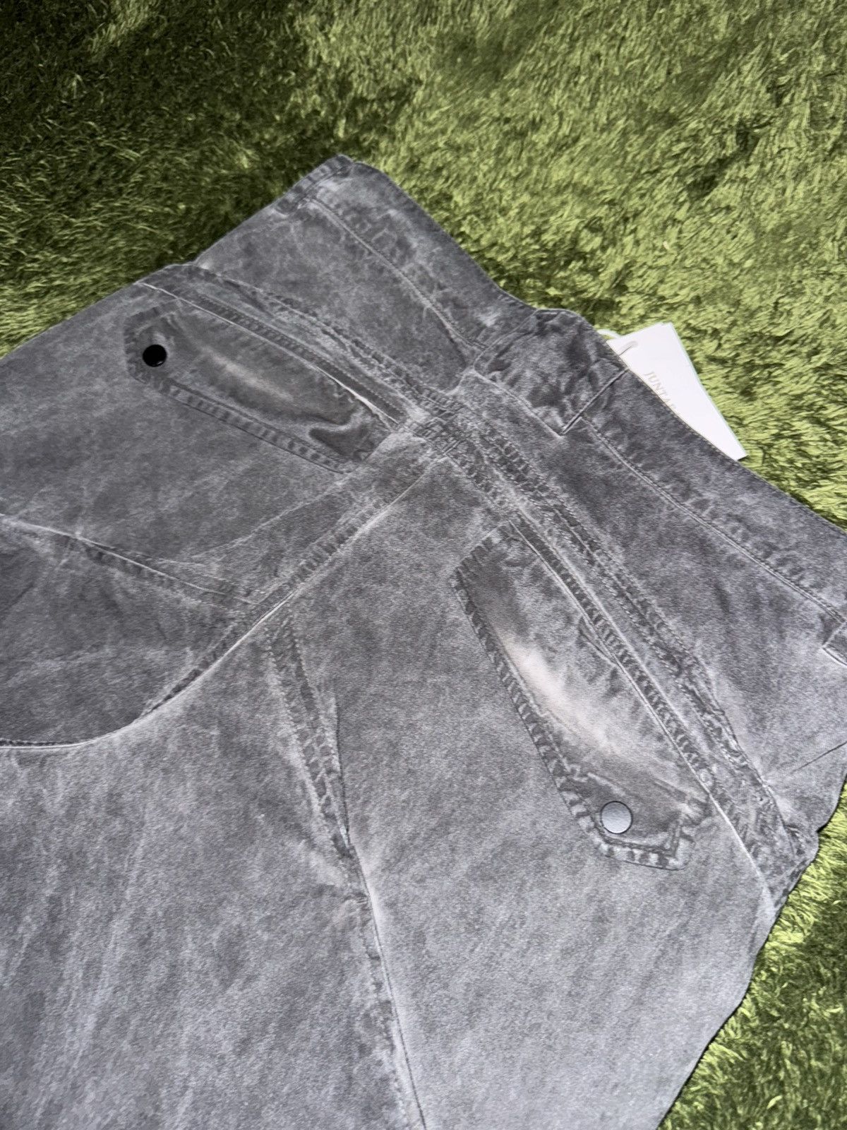 Juntae Kim [L] JUNTAE KIM Gathered Twist Dyed Shell Trousers Size US 34 / EU 50 - 9 Thumbnail