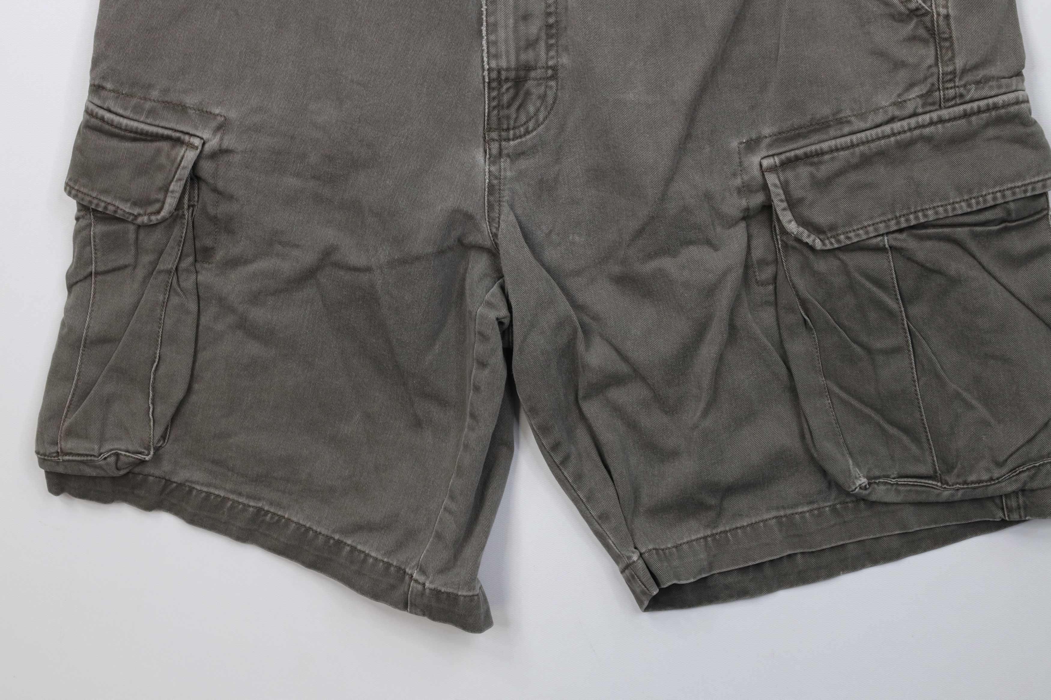 American Eagle Outfitters Vintage 90s Y2K American Eagle Outfitters Cargo Shorts Size US 32 / EU 48 - 4 Thumbnail