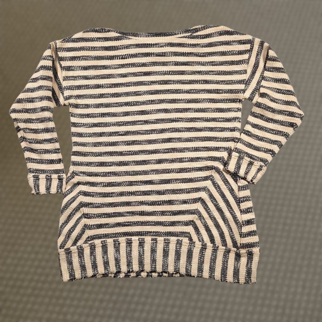 Soft Surroundings Soft Surroundings Shirt Women's Petite Medium PM Stripe Knit Long Sleeve Size M / US 6-8 / IT 42-44 - 1 Thumbnail