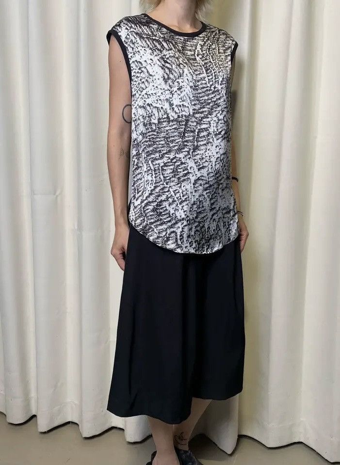 Helmut Lang Helmut Lang Dark Vanguard Snake Print Sleeveless Tank Top Size S / US 4 / IT 40 - 10 Thumbnail