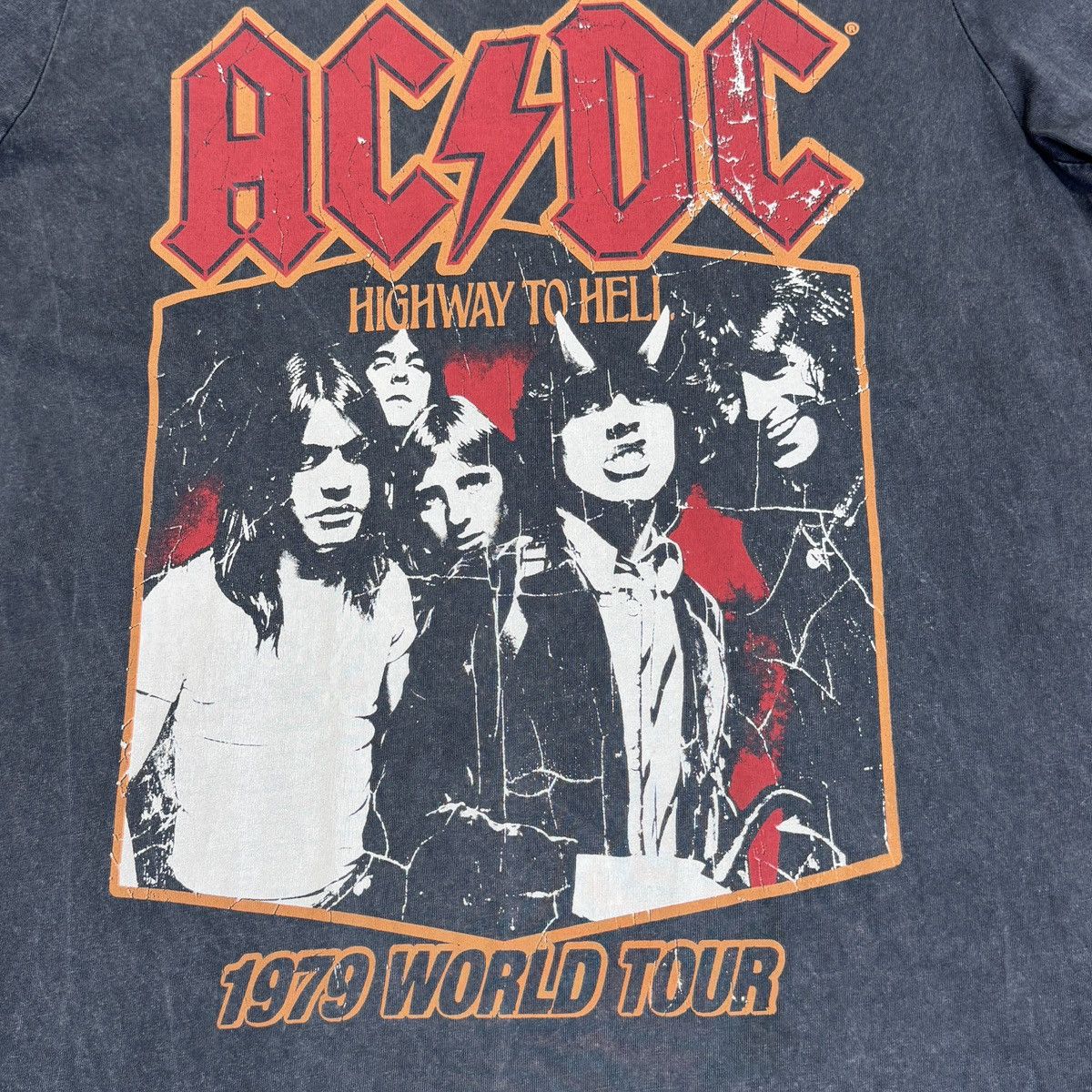 AC/DC × Band Tees AC/DC Highway To Hell 1979 World Tour Retro T-Shirt Size M Size US M / EU 48-50 / 2 - 5 Thumbnail