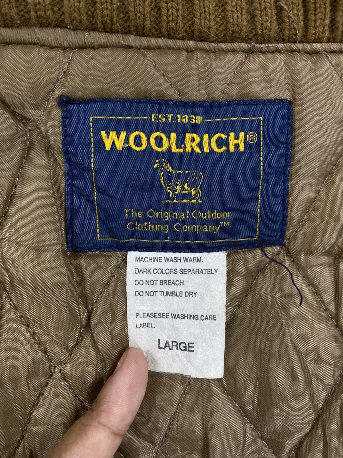 Japanese Brand × Vintage × Woolrich Woolen Mills Vintage Woolrich Checked Zipper Jacket Size US L / EU 52-54 / 3 - 10 Thumbnail