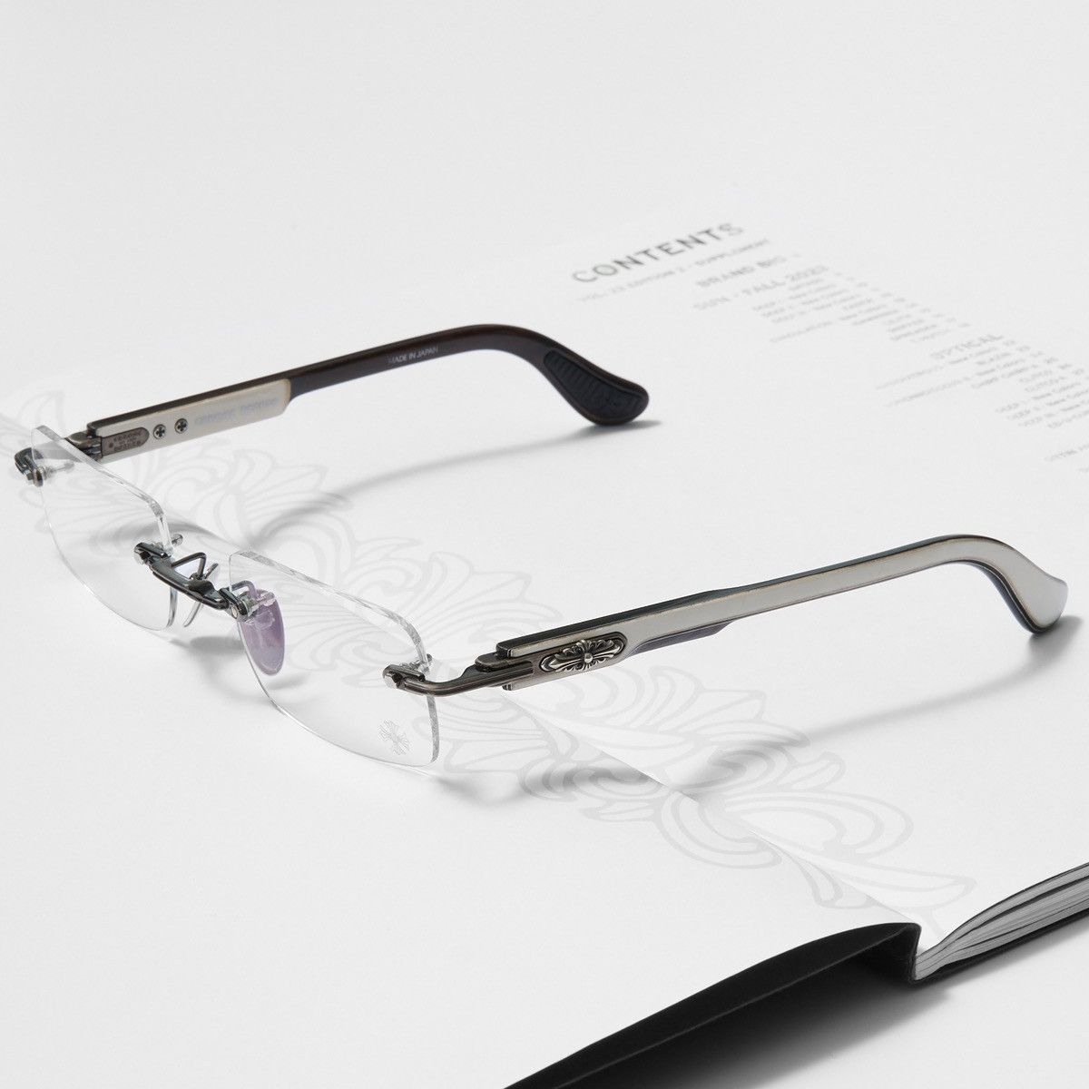 Chrome Hearts CHROME HEARTS DEEP II AS - WEBW - PIANO VARNISH GLASSES Size ONE SIZE - 2 Thumbnail