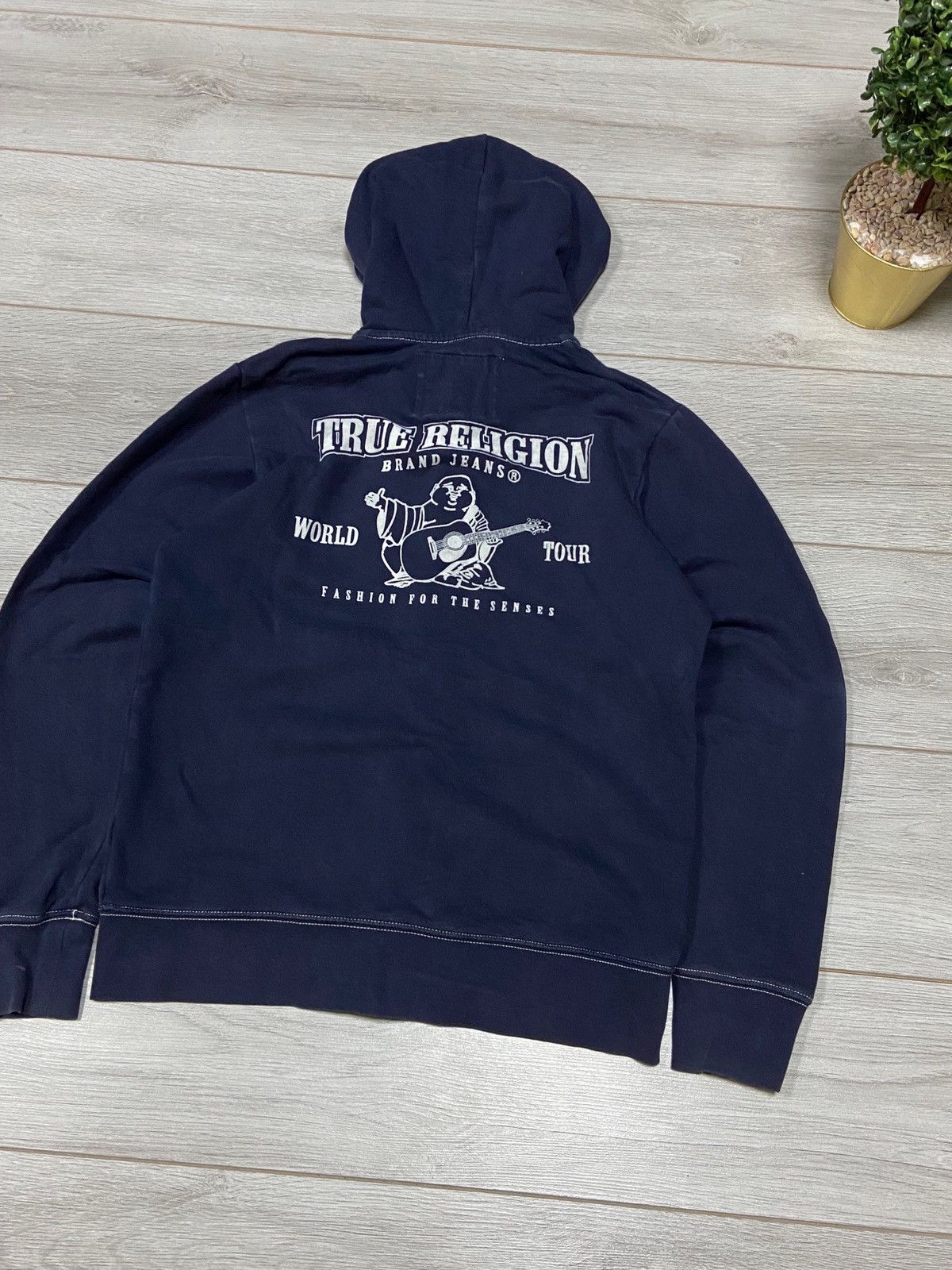 True Religion True Religion big logo Buddha vintage stitched hoodie horse Size US M / EU 48-50 / 2 - 11 Thumbnail