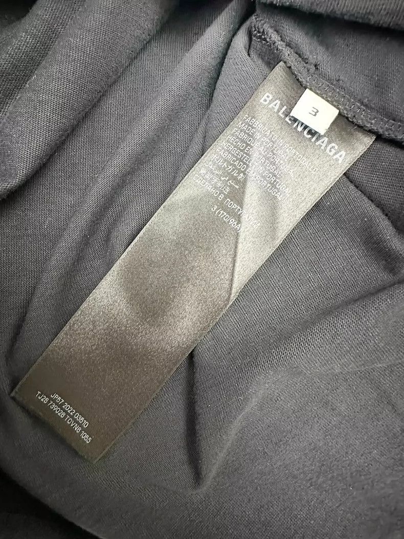 Balenciaga Balenciaga Solid color letter bitcoin printed round neck s Size US L / EU 52-54 / 3 - 9 Thumbnail