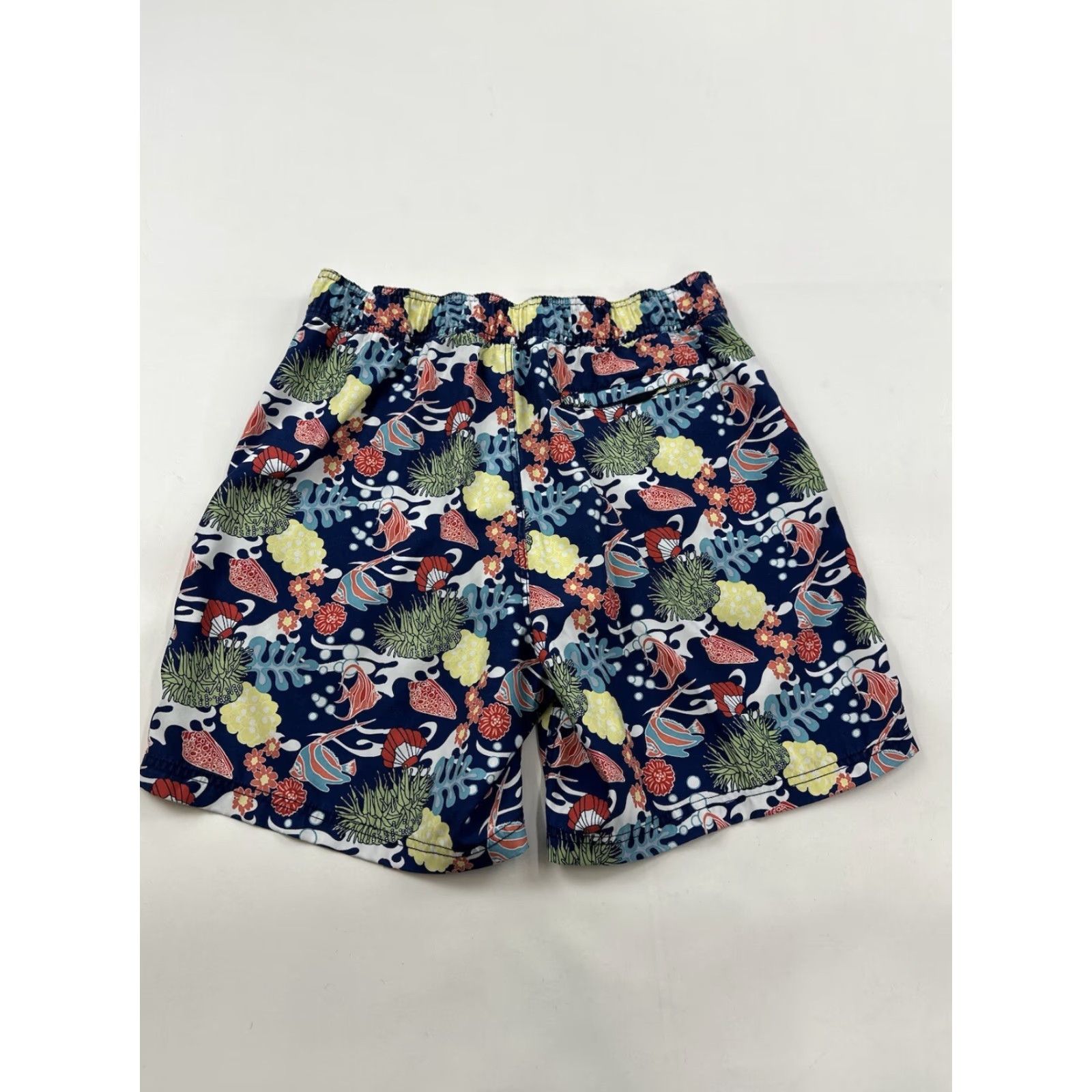 Nautica Nautica Board Shorts Men L Ocean Swim Trunks Coral Fish Urchin Multicolor 90s Beach Pattern Floral Lifeguard Surfing Recreational Bottom Mens Size US 33 - 2 Thumbnail