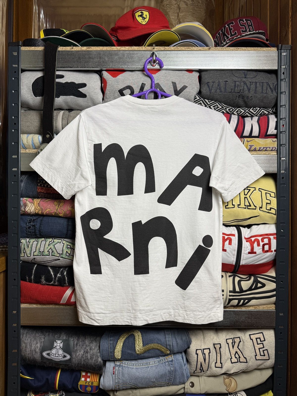 Marni Marni Big Logo Printed T-Shirt Tee Rare Size US S / EU 44-46 / 1 - 2 Thumbnail