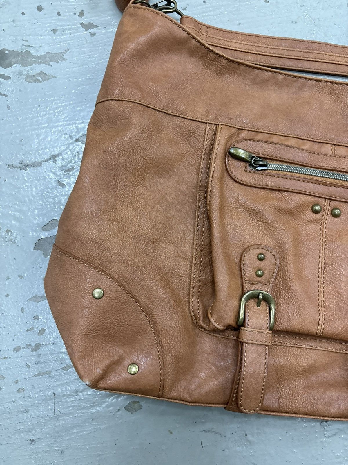 Leather Lango Japan City Bag Leather Diesel Style Size ONE SIZE - 6 Thumbnail