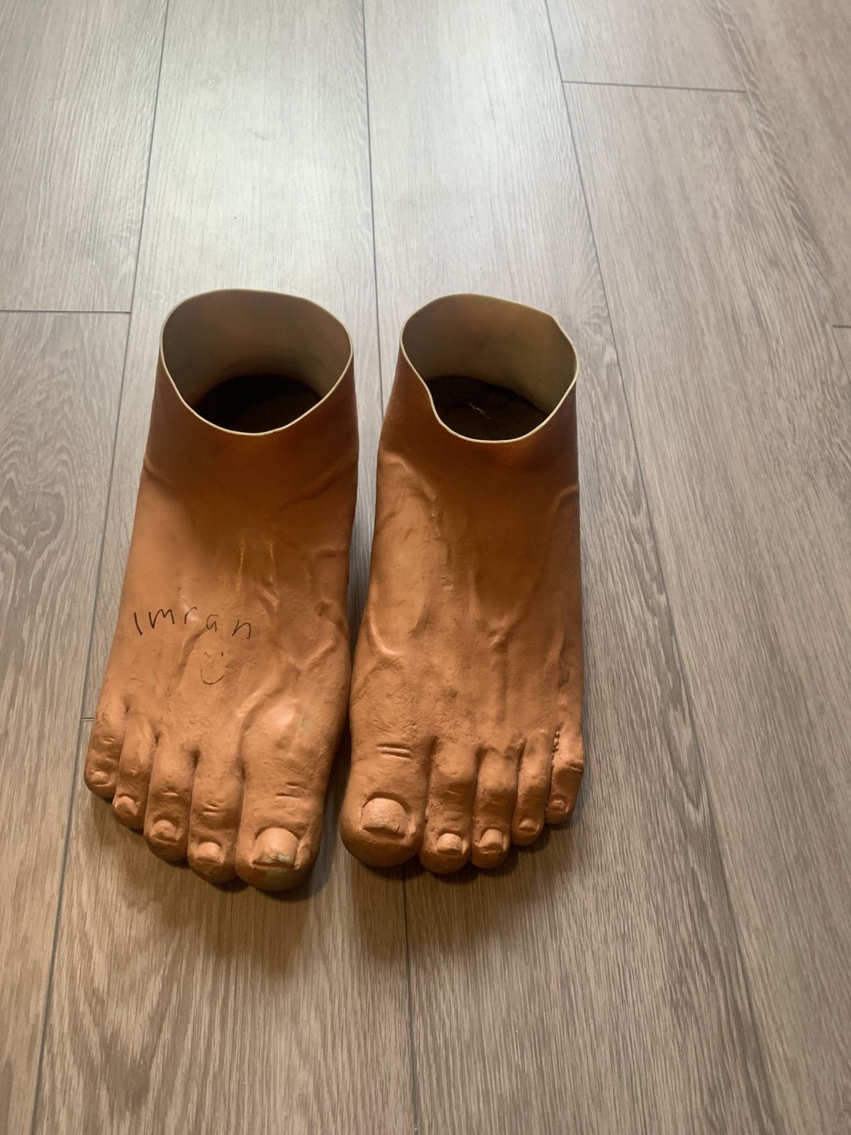 Imran Potato Imran Potato Autographed Feet Shoes | Grailed