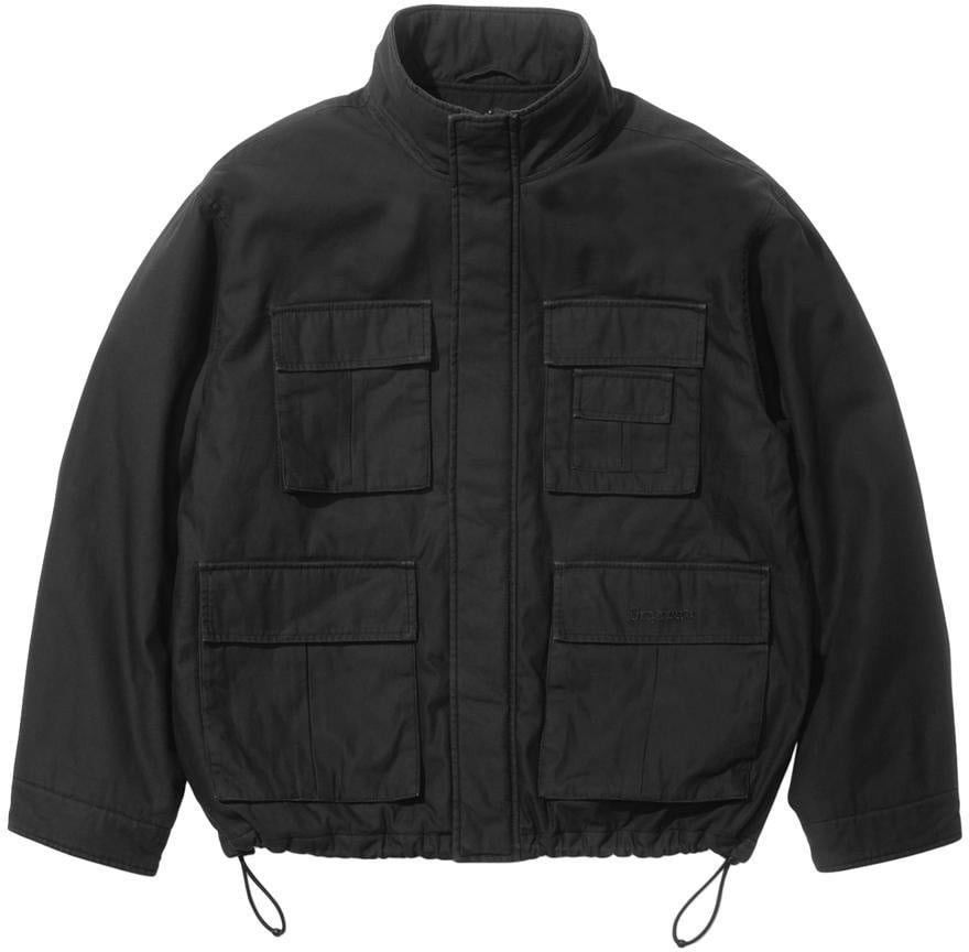 Supreme Alpha Industries Aphex Twin Black Cargo Jacket