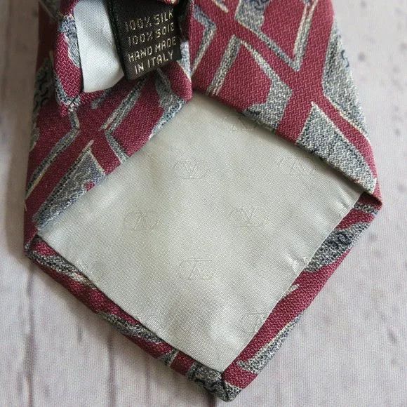 Valentino Valentino Cravatte Multicolor 100% Silk Neck Tie Size ONE SIZE - 7 Thumbnail