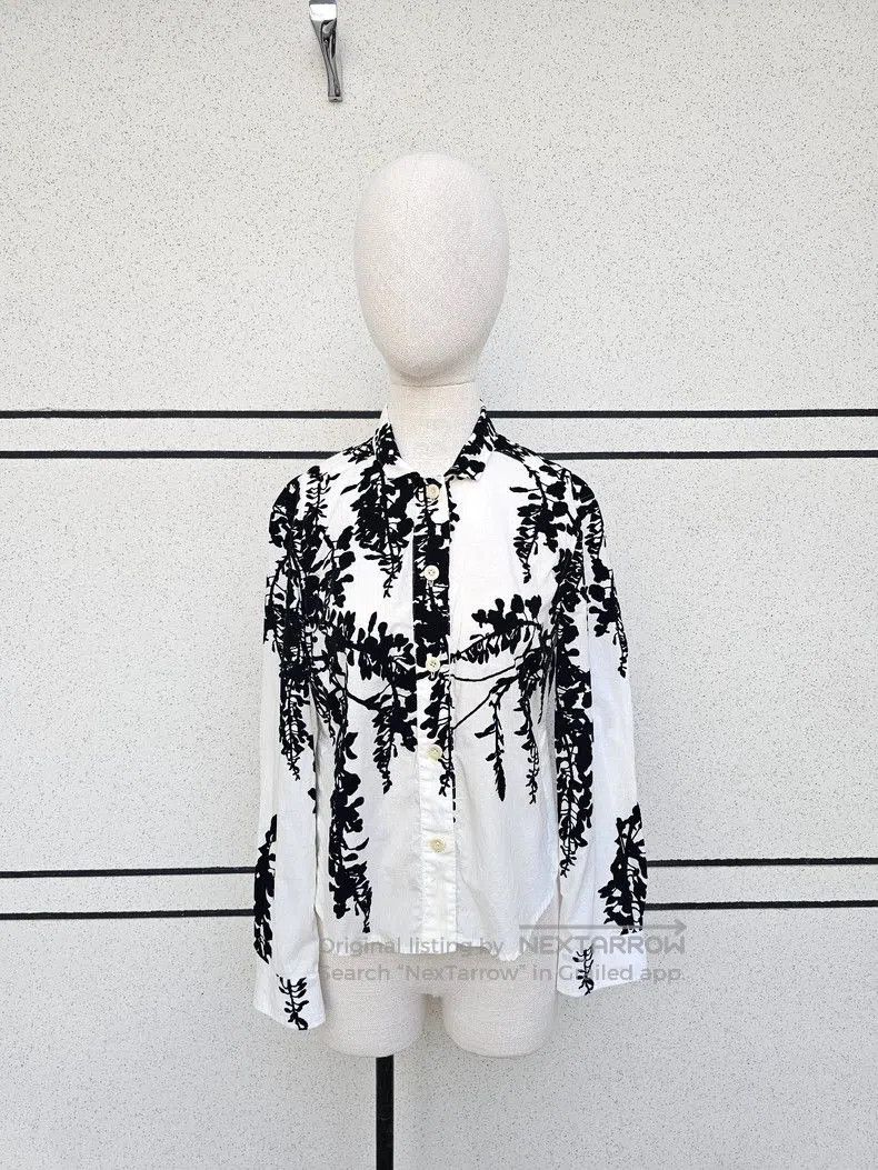 【新品】ANN DEMEULEMEESTER 24AW ロングシャツ Ann Demeulemeester Final Drop Brand New SS20 Belted Long Sailor