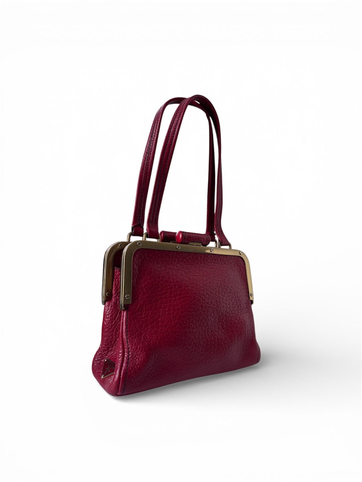 Prada Prada Cerniera Frame leather bag Size ONE SIZE - 1 Thumbnail